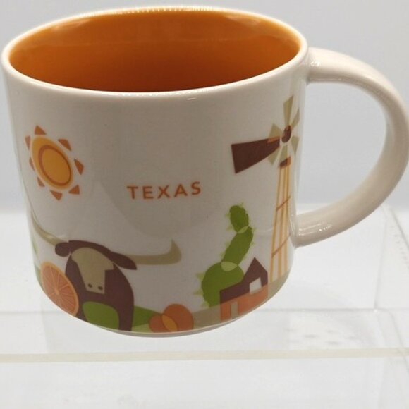 Texas Starbucks You Are Here Collection 14oz Coffee Mug - Picture 1 of 6